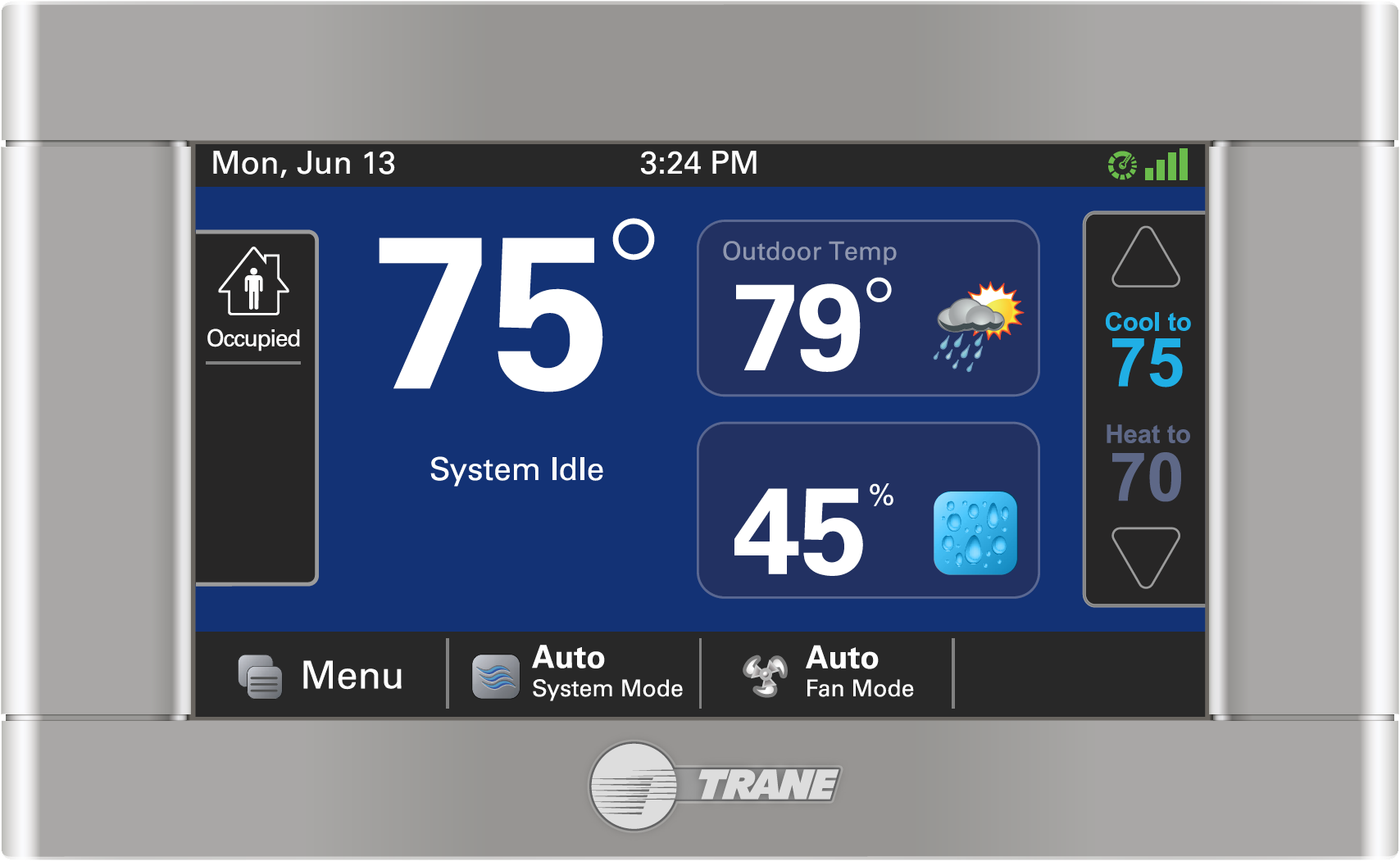 Programmable Thermostats Trane Commercial